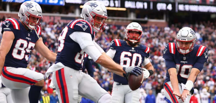 Rob Gronkowski was not a fan of the Patriots' party in the end zone during an unexpected win over Buffalo